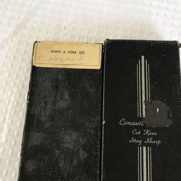 Vintage Lady Hibbard 2 Piece Hostess Carving Set Style 128S - Picture 4 of 6